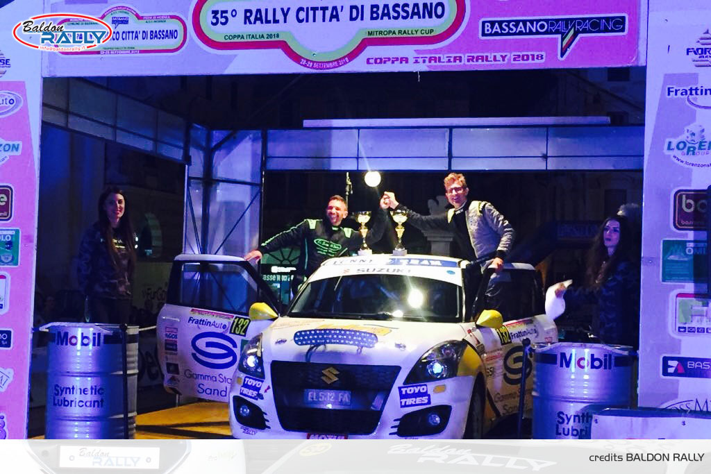 Scalzotto vince e salva il bilancio Baldon Rally Scalzotto vince e salva il bilancio Baldon Rally