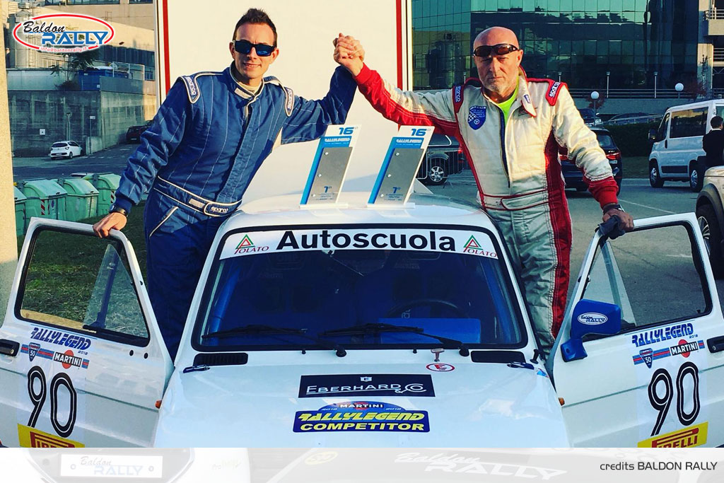 Polato al Rallylegend, successo è garantito Polato al Rallylegend, successo è garantito
