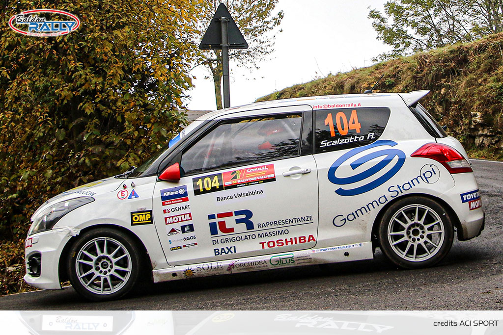 Scalzotto vuole il bis nella Suzuki Rally Cup